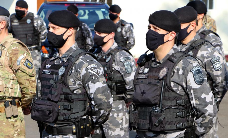 Ampliação de treinamentos e capacidade de resposta mais forte serão referência do BOPE com nova sede em Piraquara