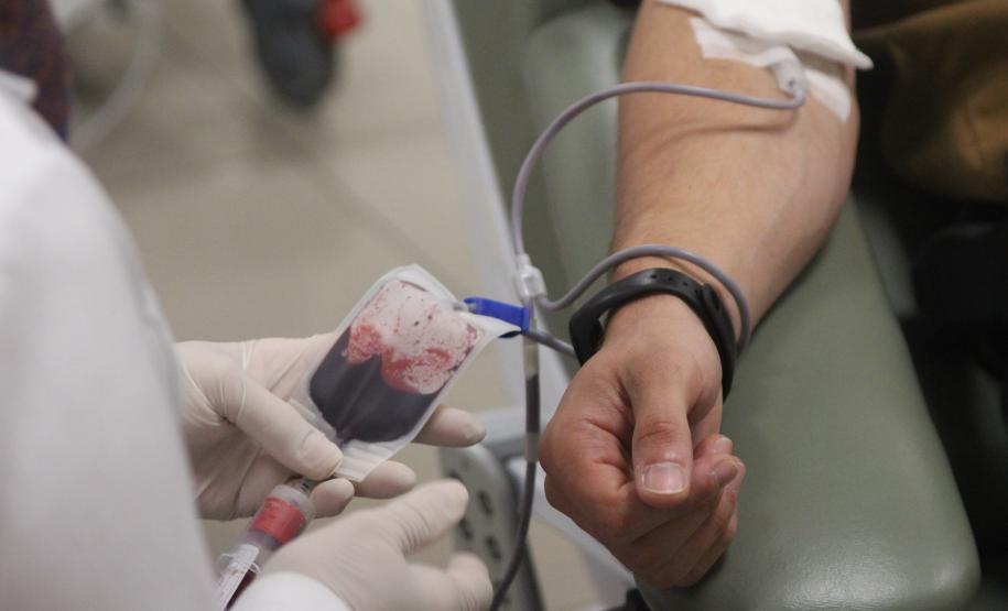 BPRV encerra maio amarelo com doação de sangue no HEMEPAR