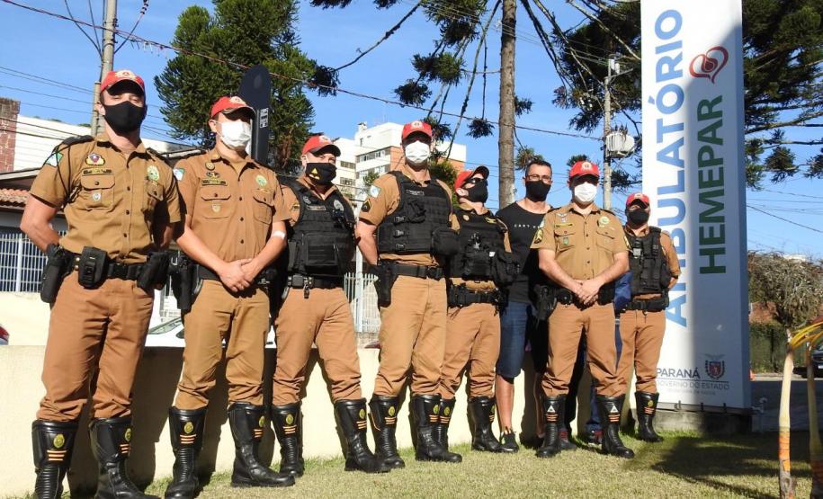 BPRV encerra maio amarelo com doação de sangue no HEMEPAR