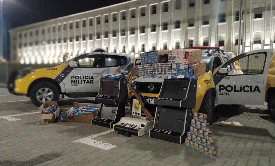 Polícia Militar apreende arma e munições durante fiscalização de medidas sanitárias na Capital