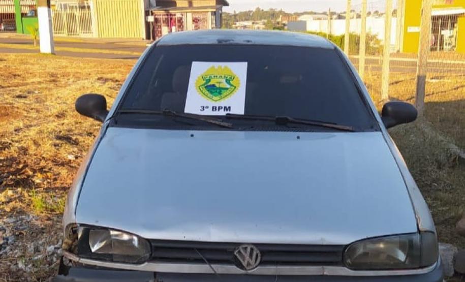 No mesmo dia, dois carros furtados são recuperados no município de Palmas, em ocorrências separadas