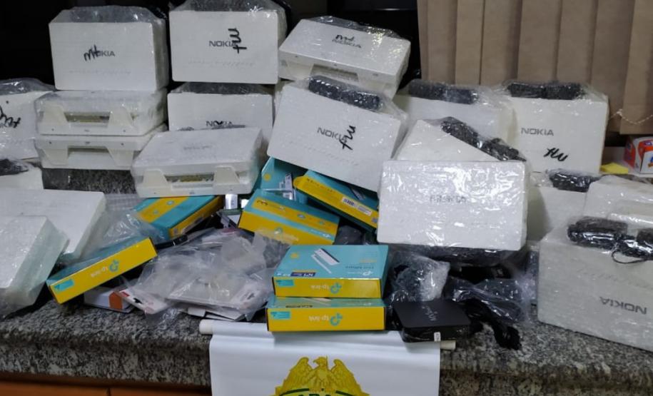 BPRv apreende diversos produtos contrabandeados em situações distintas no Noroeste do estado