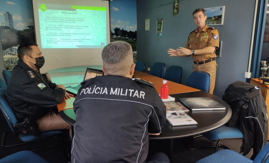 BPTran recebe Comandante do Batalhão de Trânsito do Mato Grosso do Sul