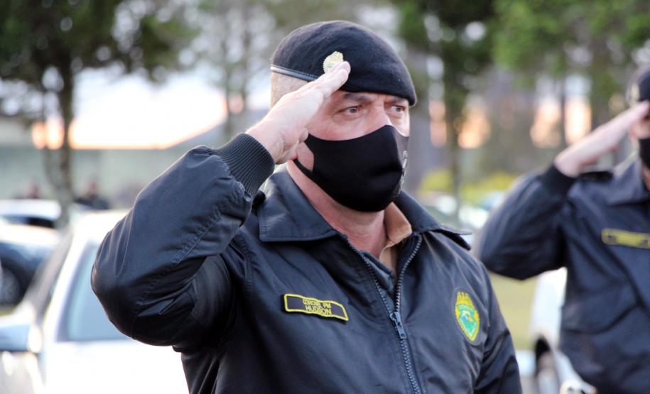 BPGd recebe novo Comandante durante rápida solenidade em Piraquara, na RMC