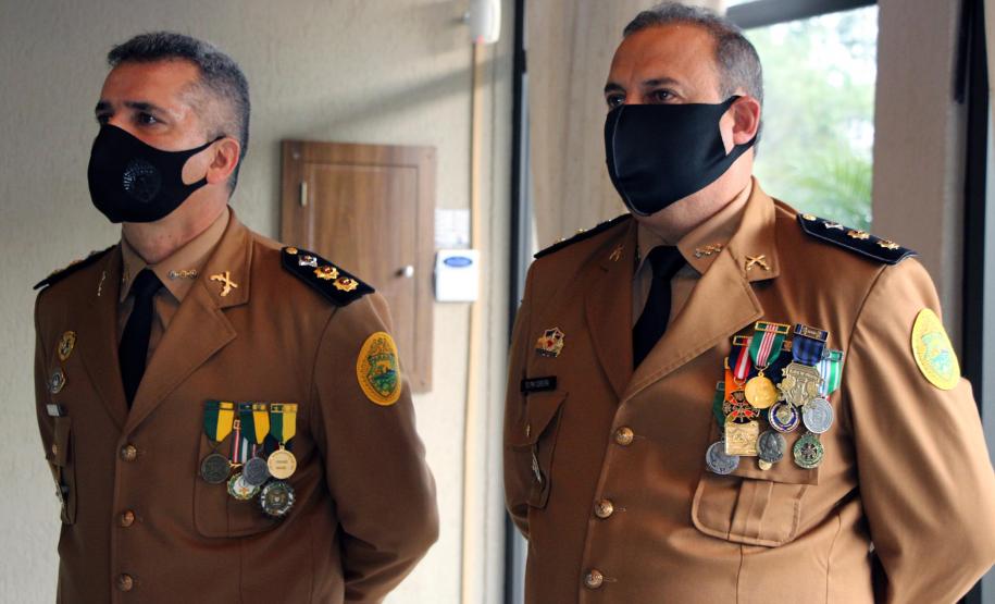 BPGd recebe novo Comandante durante rápida solenidade em Piraquara, na RMC