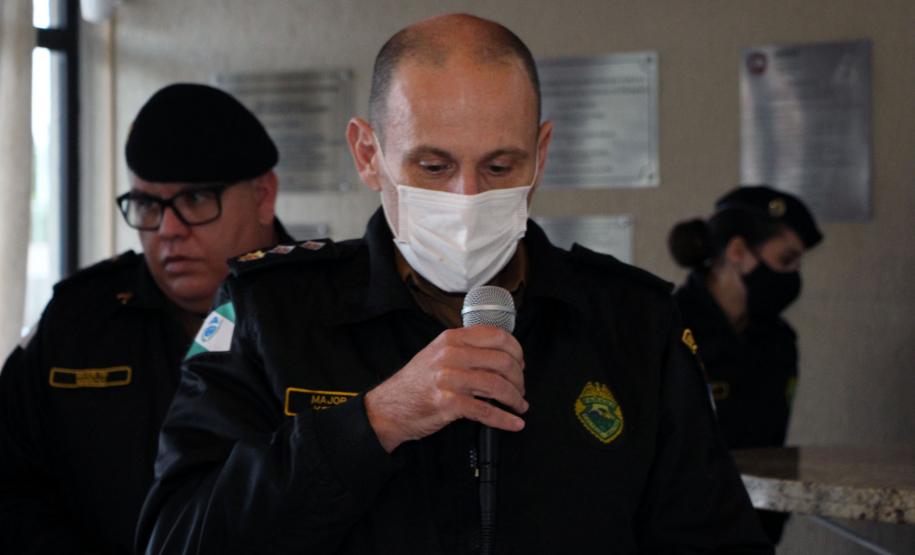 BPGd recebe novo Comandante durante rápida solenidade em Piraquara, na RMC