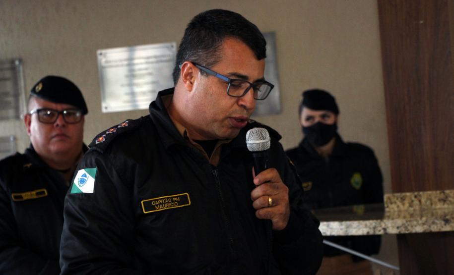BPGd recebe novo Comandante durante rápida solenidade em Piraquara, na RMC