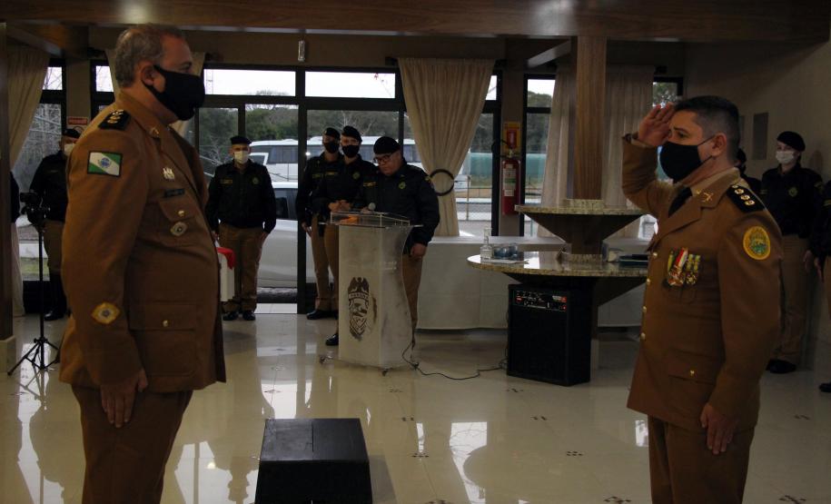 BPGd recebe novo Comandante durante rápida solenidade em Piraquara, na RMC