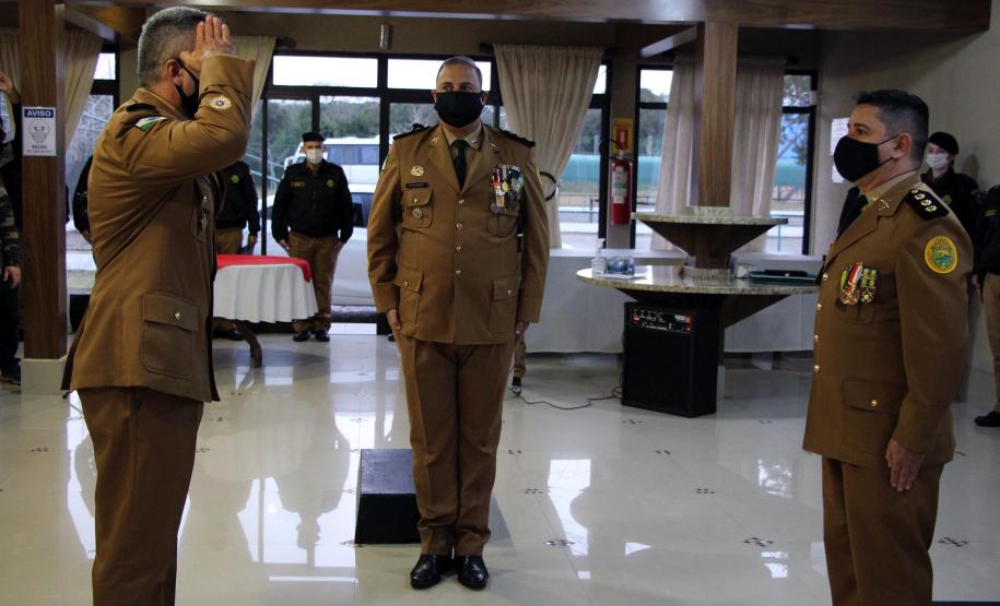 BPGd recebe novo Comandante durante rápida solenidade em Piraquara, na RMC