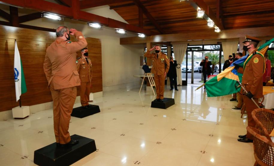 BPGd recebe novo Comandante durante rápida solenidade em Piraquara, na RMC