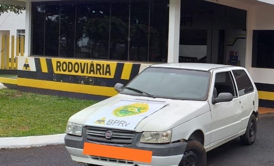 Carro com 134,5 quilos de maconha é apreendido em Diamante do Oeste (PR)