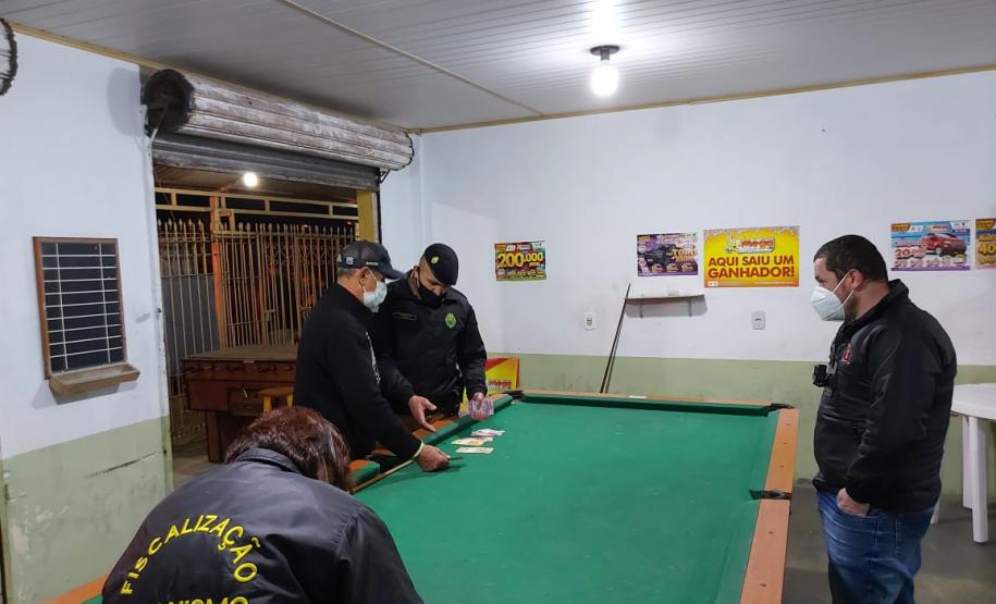 AIFU interdita 17 estabelecimentos e 14 pessoas são encaminhadas durante operações deste final de semana