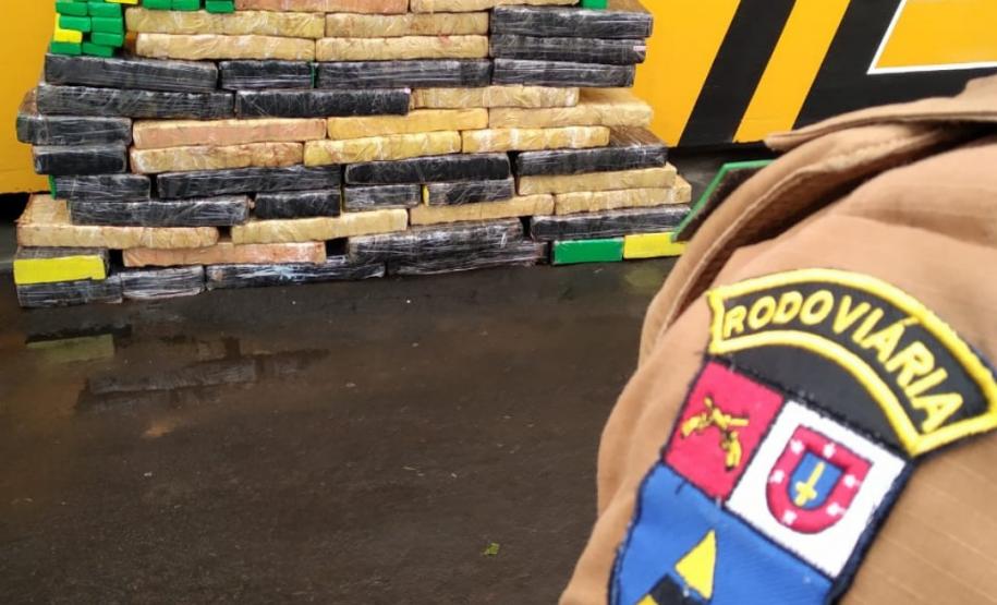 Mais de 1,4 toneladas de maconha são apreendidas pelo BPRv no Noroeste do estado