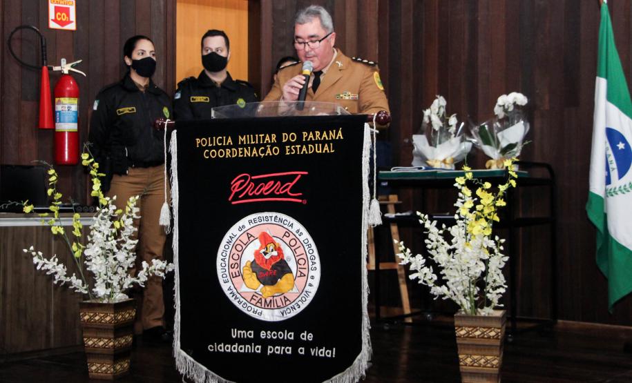 Solenidade marca a troca de Comando do Batalhão de Patrulha Escolar Comunitária (BPEC) em Curitiba