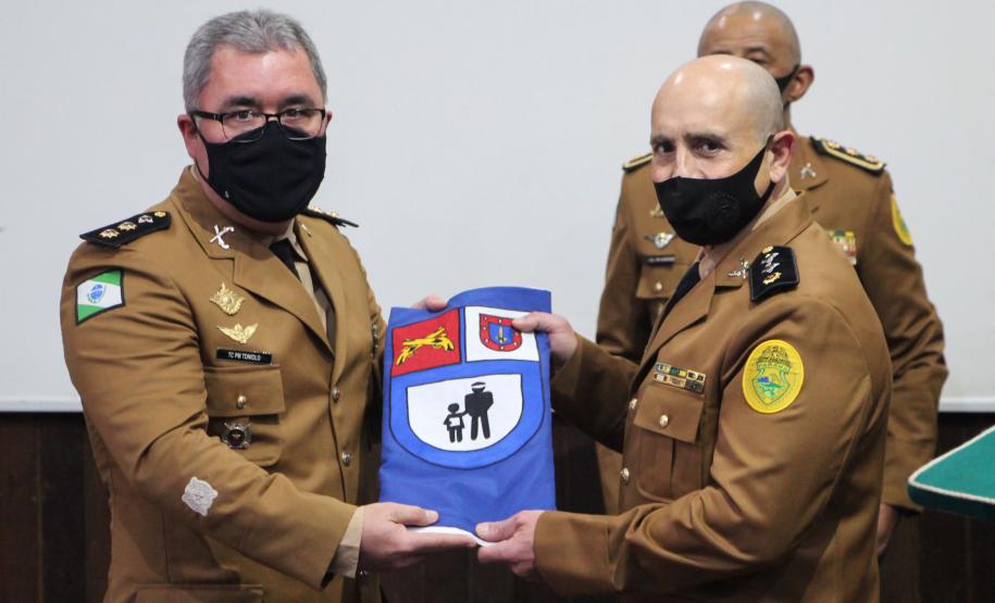Solenidade marca a troca de Comando do Batalhão de Patrulha Escolar Comunitária (BPEC) em Curitiba