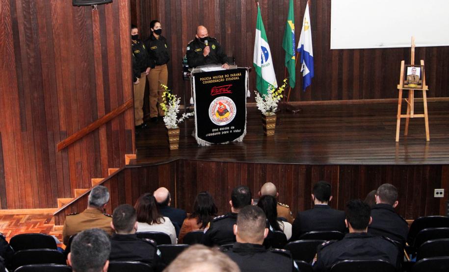 Solenidade marca a troca de Comando do Batalhão de Patrulha Escolar Comunitária (BPEC) em Curitiba