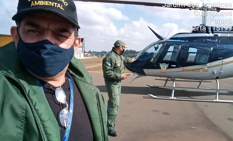 Polícia Ambiental e IAT localizam 406 hectares desmatados no Centro-Sul e aplicam R$ 4,2 milhões em multas