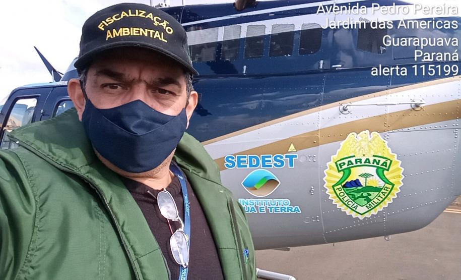 Polícia Ambiental e IAT localizam 406 hectares desmatados no Centro-Sul e aplicam R$ 4,2 milhões em multas