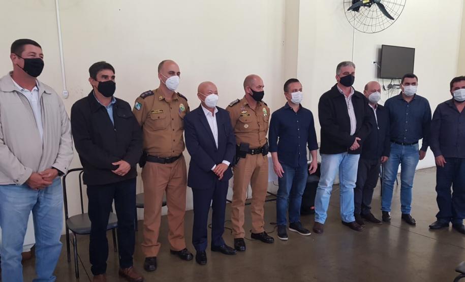 Prefeitos do Norte Pioneiro se reúnem com o Comandante-Geral da PM em Jacarezinho