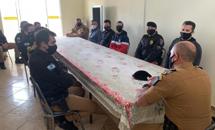 Comando da PM se reúne com as praças do Norte Pioneiro e incentiva participação nos assuntos da Corporação