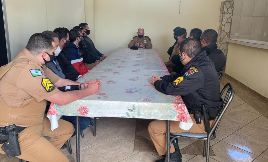 Comando da PM se reúne com as praças do Norte Pioneiro e incentiva participação nos assuntos da Corporação