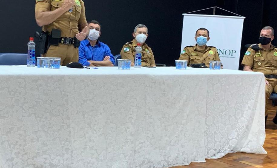 Comando-Geral da PM participa de reunião extraordinária da AMUNOP em Cornélio Procópio