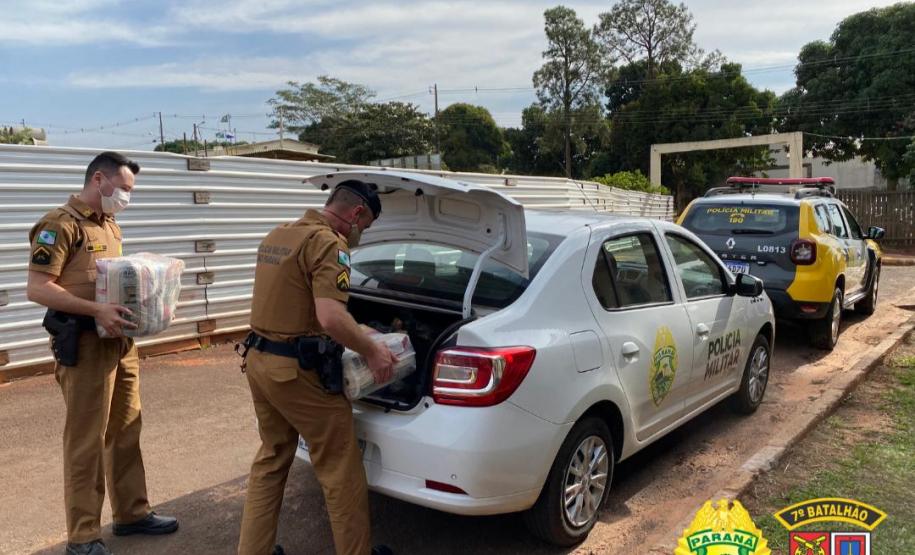 Policiais militares do Noroeste do estado doam alimentos e sangue em comemoração aos 53 anos do 7º Batalhão