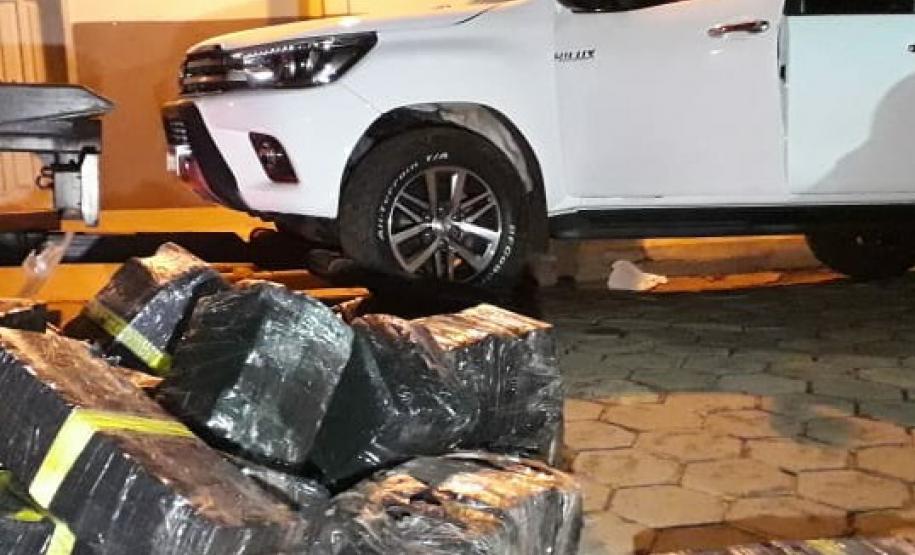 PM localiza 2,4 toneladas de maconha em Foz do Iguaçu
