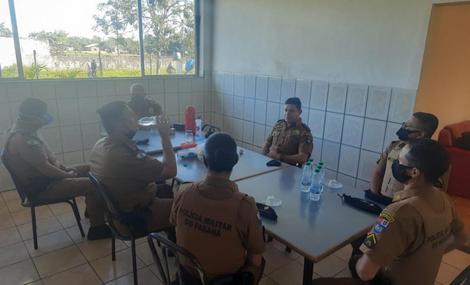 Comandante-Geral visita Corpo de Bombeiros e companhias da PM do Litoral