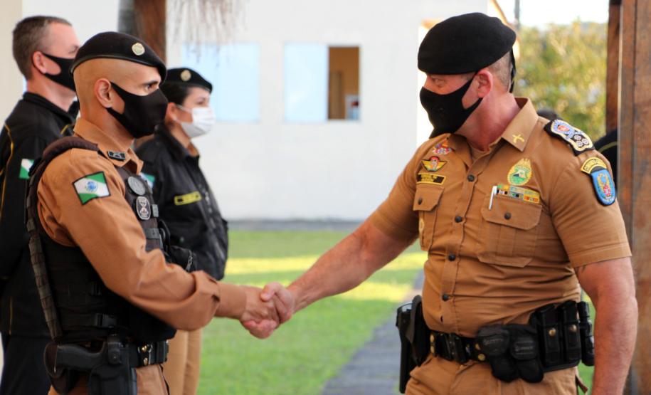 Comandante-Geral visita Corpo de Bombeiros e companhias da PM do Litoral
