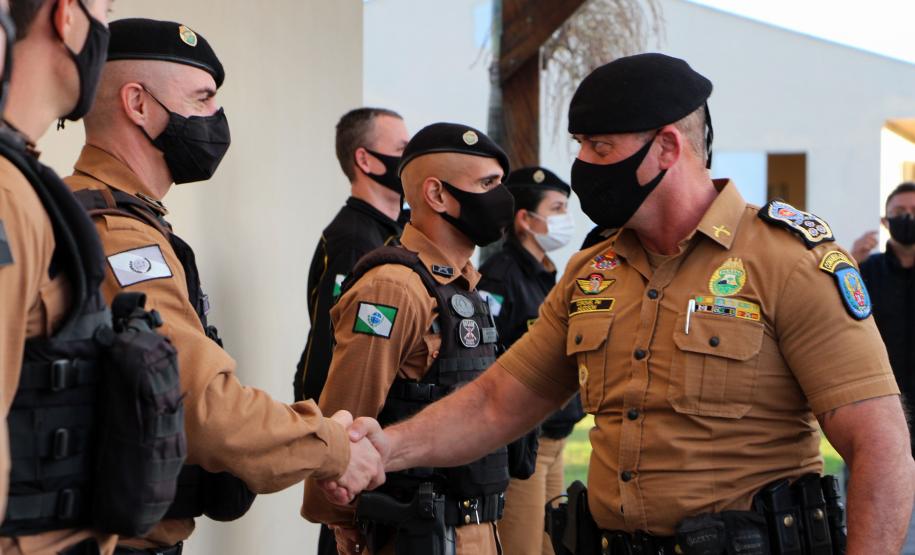 Comandante-Geral visita Corpo de Bombeiros e companhias da PM do Litoral