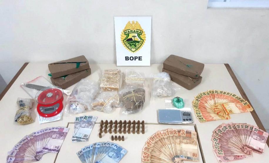 Bope apreende mais de 170 quilos de drogas na Operação Narco Brasil