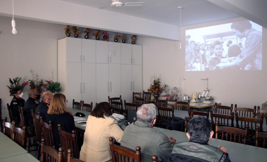Cruzada Cosme Damião e Comando da PM reforçam parceria durante reunião em Curitiba