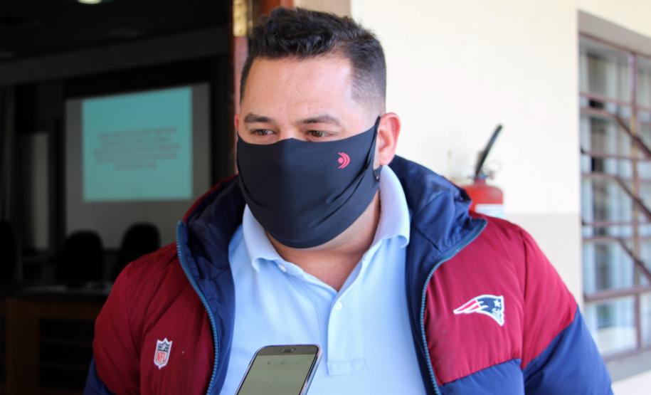 Policiais da Diretoria de Desenvolvimento Tecnológico e Qualidade (DDTQ) recebem treinamento para trabalhar em altura em Curitiba