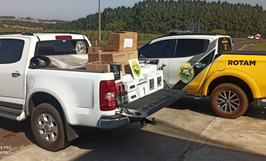 Mais de 700 quilos de maconha são apreendidos em duas ocorrências no Noroeste do estado