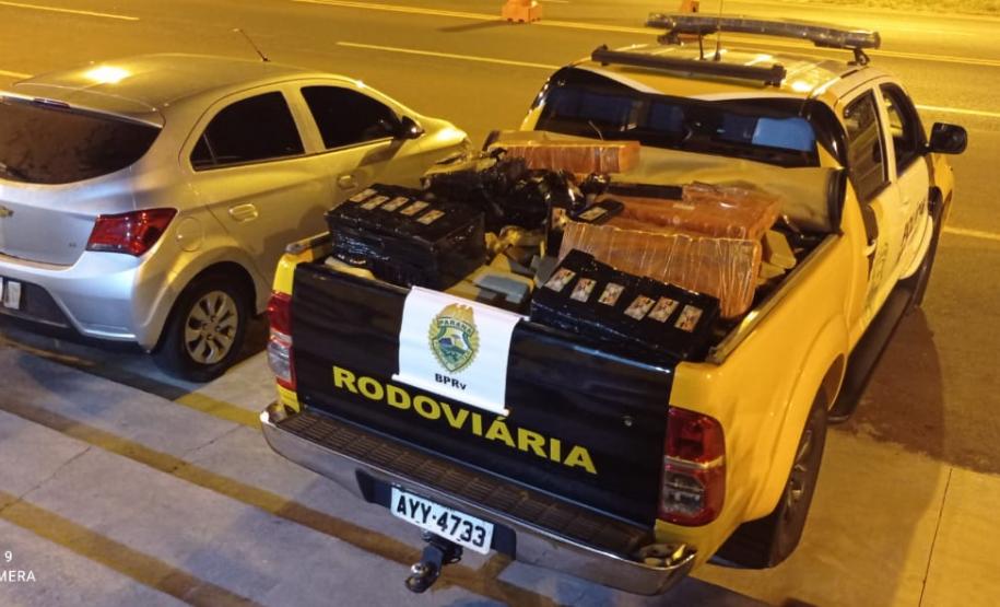 Mais de 700 quilos de maconha são apreendidos em duas ocorrências no Noroeste do estado