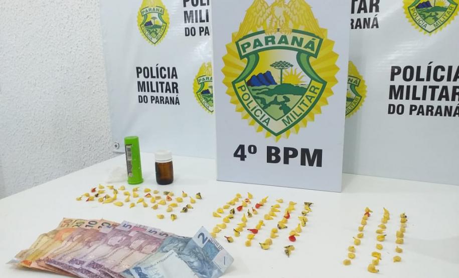 Em ações separadas, PM encaminha 12 pessoas por envolvimento com o tráfico de drogas ou foragidas da justiça, no Norte do Paraná