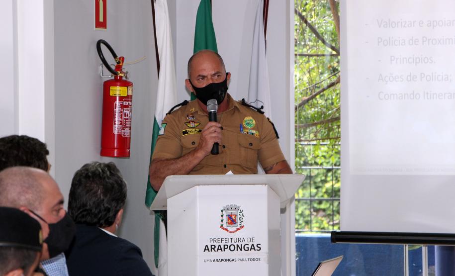 Reestruturação da área da 4 CIPM é tema de reunião do Comando-Geral com os prefeitos da região de Londrina