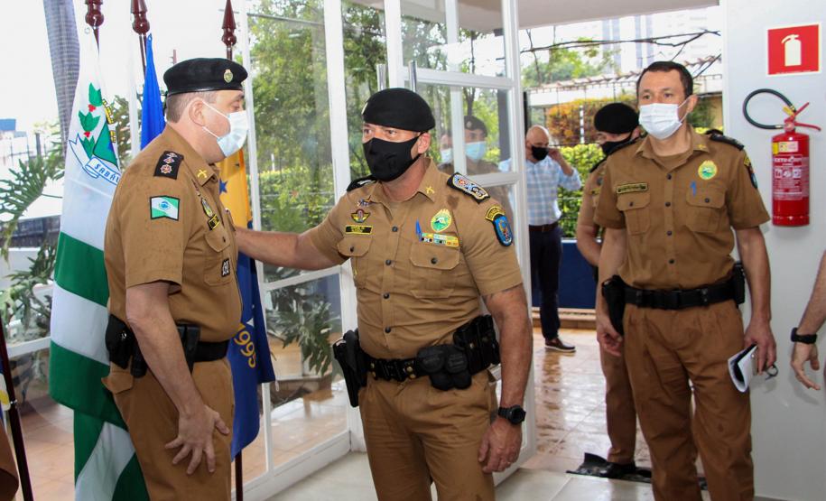 Reestruturação da área da 4 CIPM é tema de reunião do Comando-Geral com os prefeitos da região de Londrina