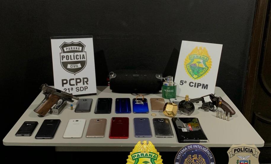 PM e PC cumprem 30 mandados judiciais e apreendem duas armas de fogo no Noroeste do estado