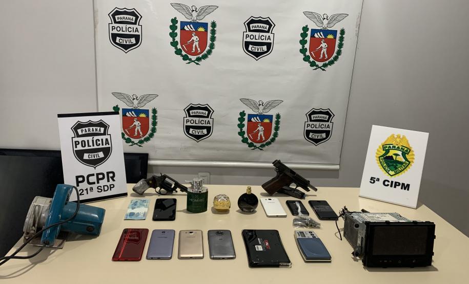 PM e PC cumprem 30 mandados judiciais e apreendem duas armas de fogo no Noroeste do estado