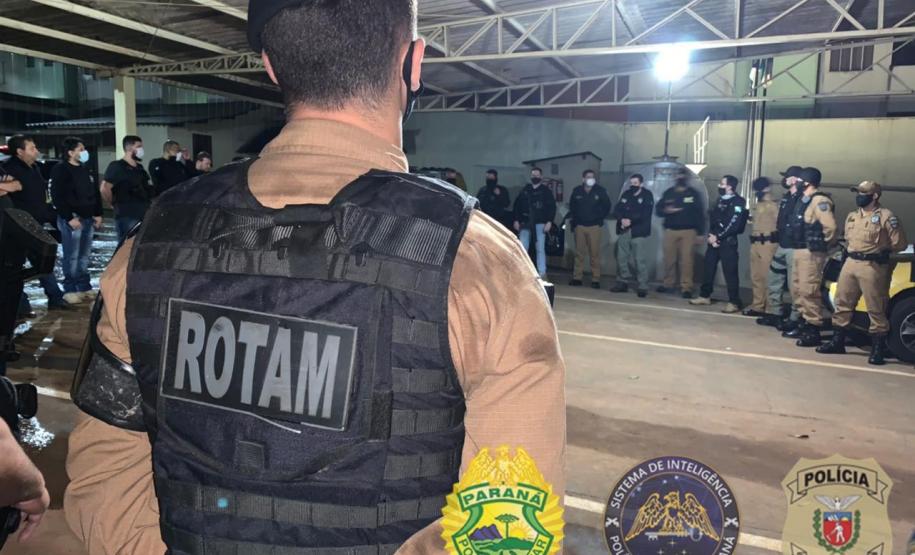 PM e PC cumprem 30 mandados judiciais e apreendem duas armas de fogo no Noroeste do estado