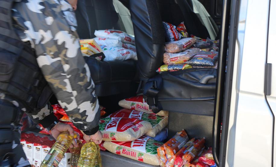 RONE arrecada 400 quilos de alimentos para instituições de apoio social em Curitiba