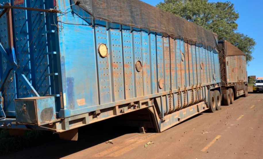 Polícia Rodoviária de Cianorte (PR) recupera dois semirreboques furtados um dia após crime