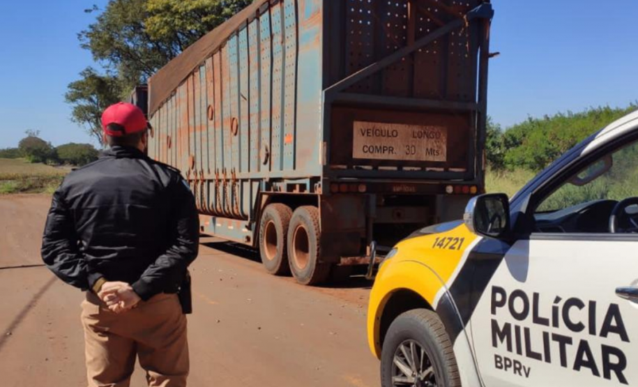 Polícia Rodoviária de Cianorte (PR) recupera dois semirreboques furtados um dia após crime