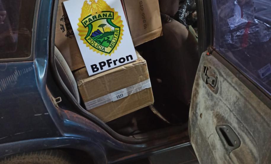 Em situações distintas, BPFron apreende maconha e cigarros contrabandeados, no Oeste do estado