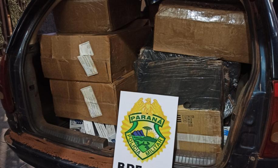 Em situações distintas, BPFron apreende maconha e cigarros contrabandeados, no Oeste do estado
