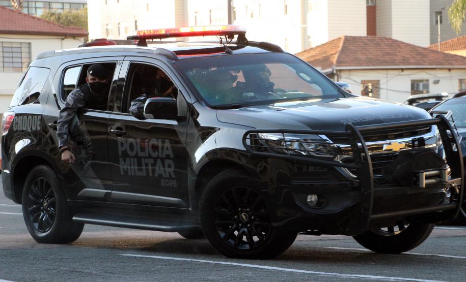 Mais de 200 policiais militares reforçam o policiamento das ruas de Curitiba e Região Metropolitana