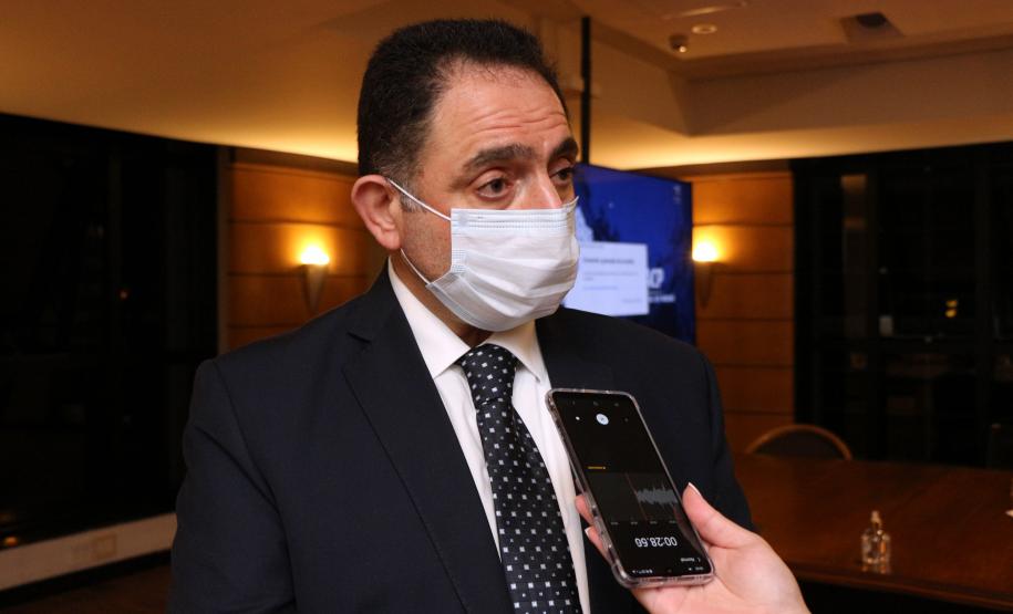 Alto Comando da PM se reúne com Associação Comercial do Paraná e com representantes dos Consegs