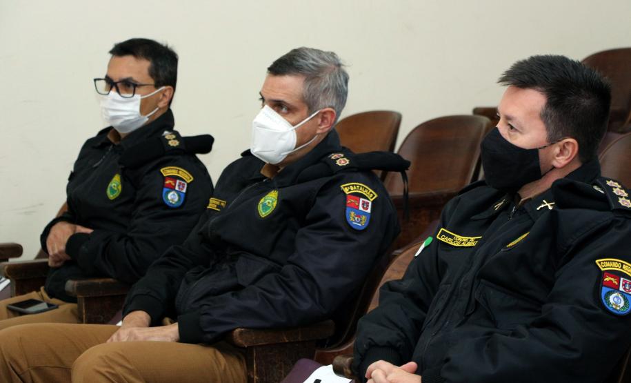 Batalhão da PM de Paranavai é inspecionado pelo Comandante-Geral